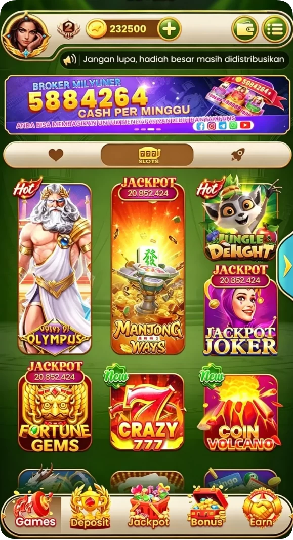 Screenshot Download bosmenang APK Original untuk Android nomor 1