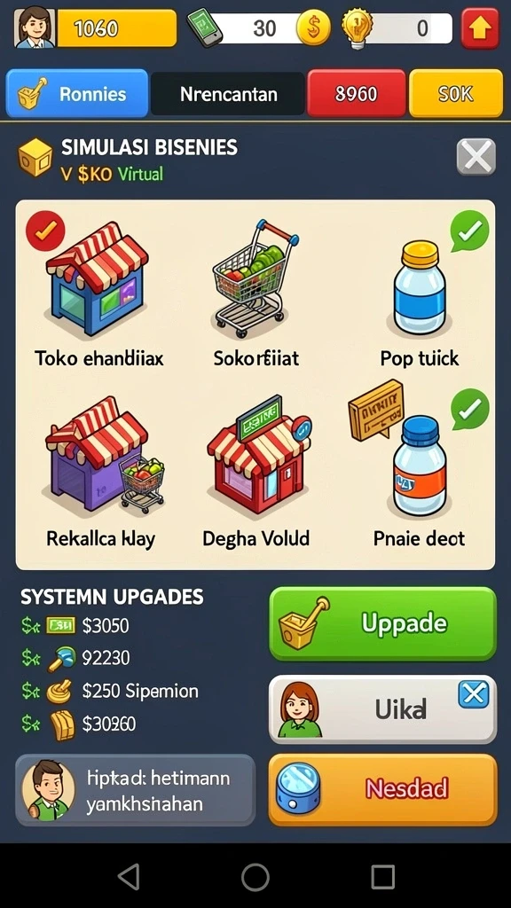 Galeri pratinjau visual dewalin build APK resmi terbaru